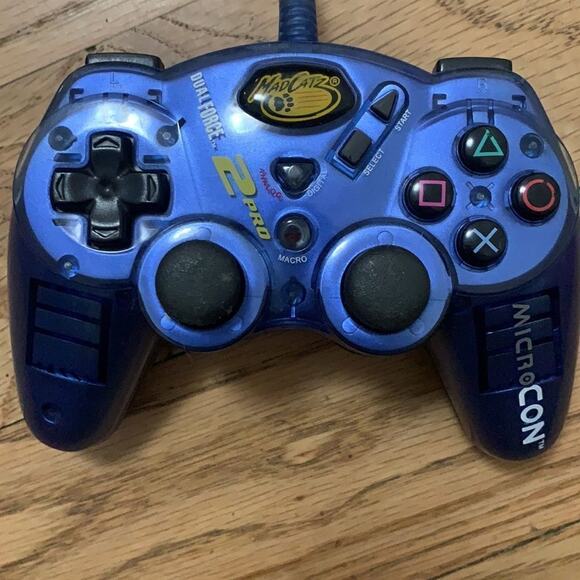 MADCATZ DUAL FORCE 2 PRO ANALOG DIGITAL‎ CONTROLLER PLAYSTATION - Picture 5 of 5